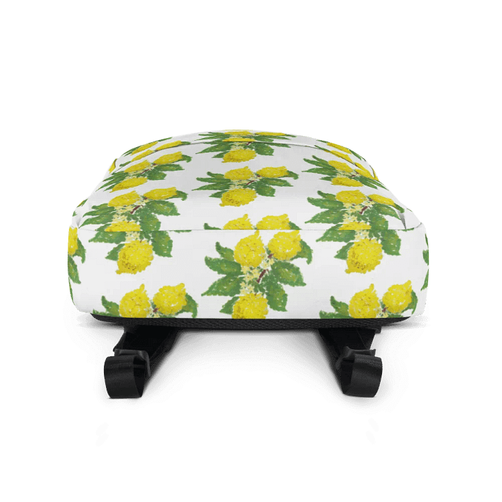 Lemon Love All-Over Backpack product image (2)