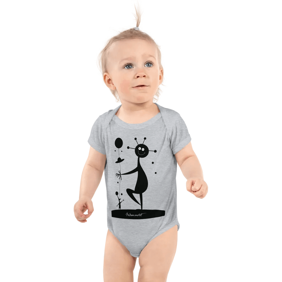 Rabbit Skins Baby Short Sleeve Bodysuit product image (1)