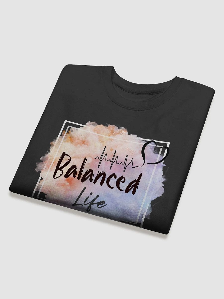 Balanced Life ECG Heartbeat Premium Sweatshirt product image (25)