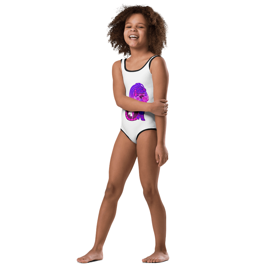 Supercharged Evolved Kaiju Girl Swimsuit for Kids product image (4)