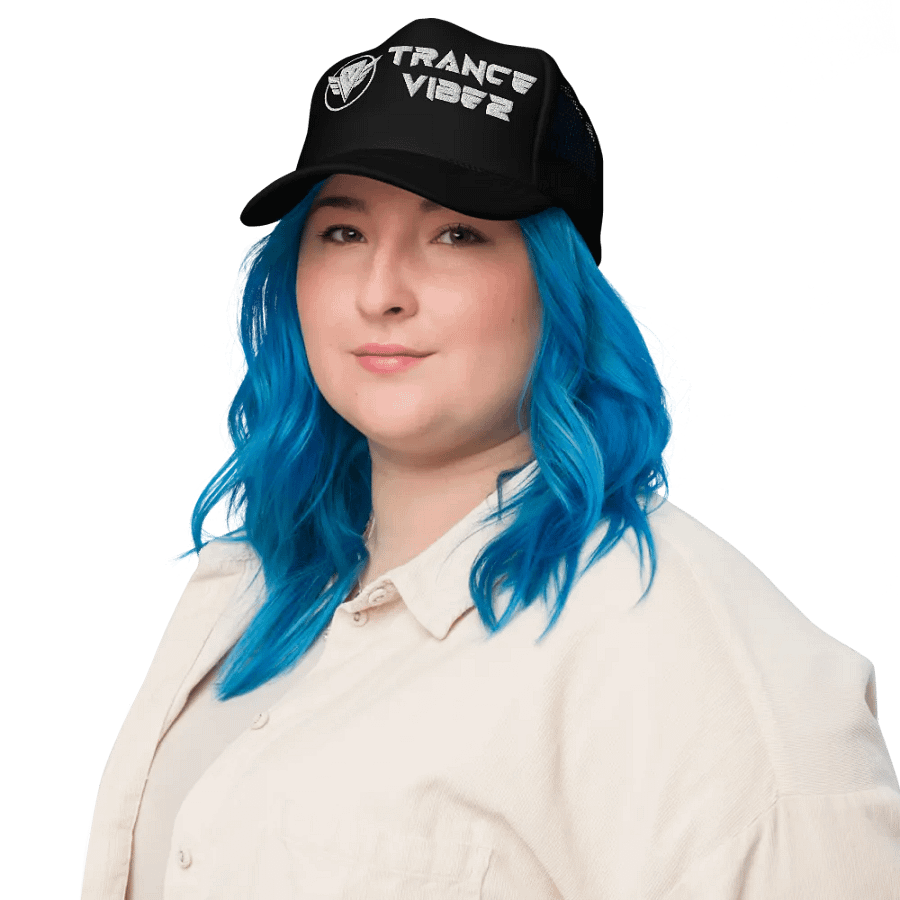 Trance Vibez Solid Foam Trucker Cap product image (10)