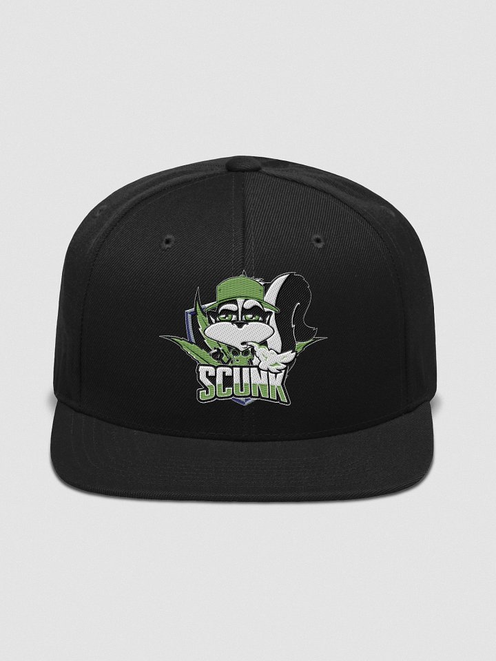 Scunk Gaming Snapback (Black) product image (1)