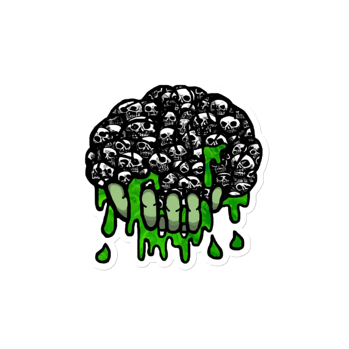 Skull Brain Drip Magnets product image (2)