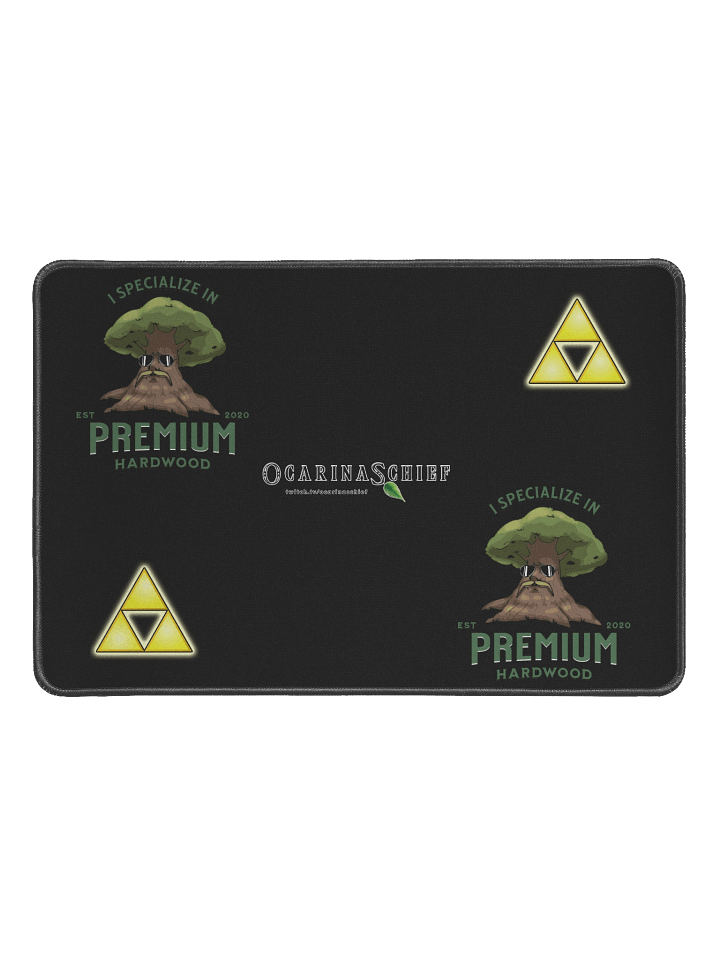 Premium Hardwood Desk Mat 12" x 18" product image (1)