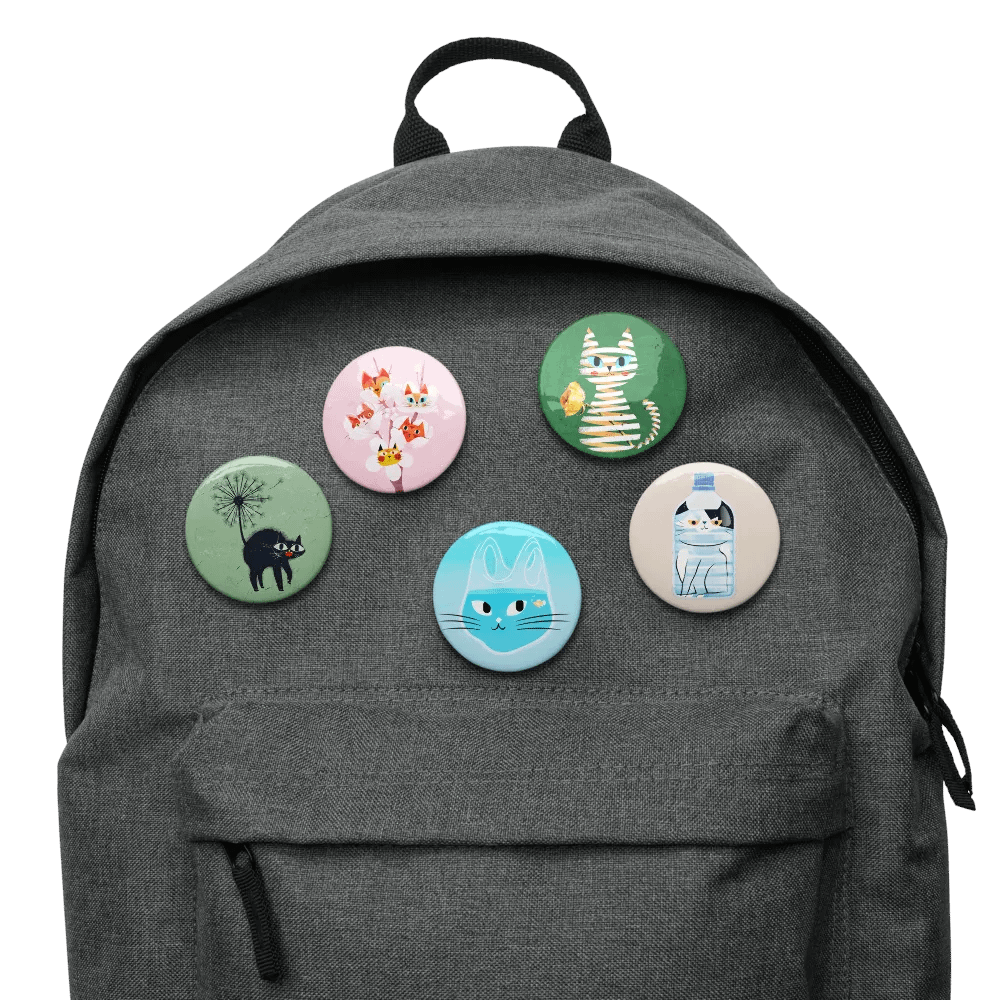 Pin Buttons Collection 2 (5 pcs) product image (8)