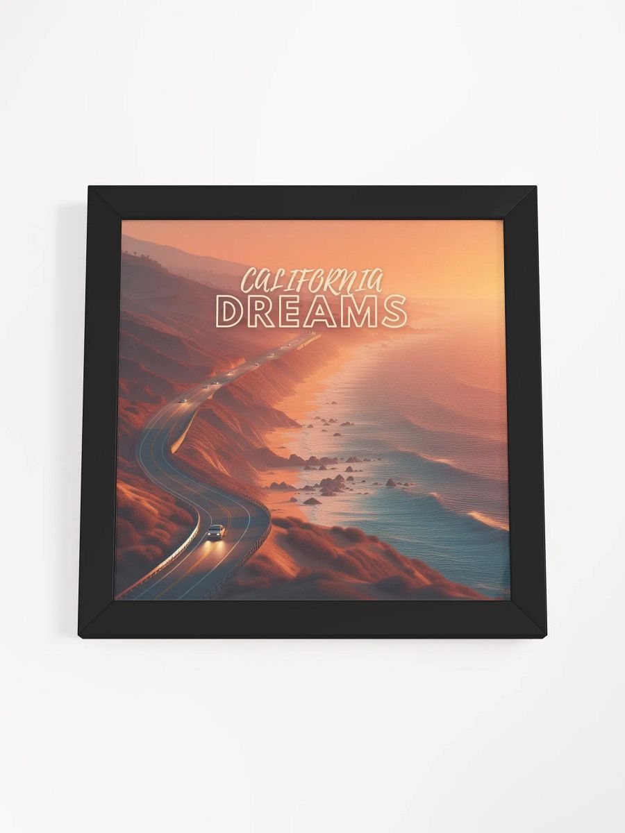 California Dreams Framed Matte Poster - Square product image (18)