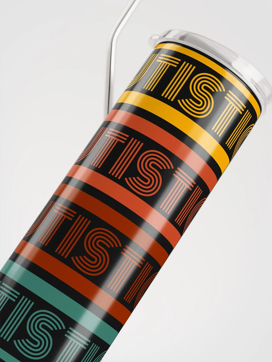 Autistic Retro Wrapped Stainless Steel Tumbler product image (10)