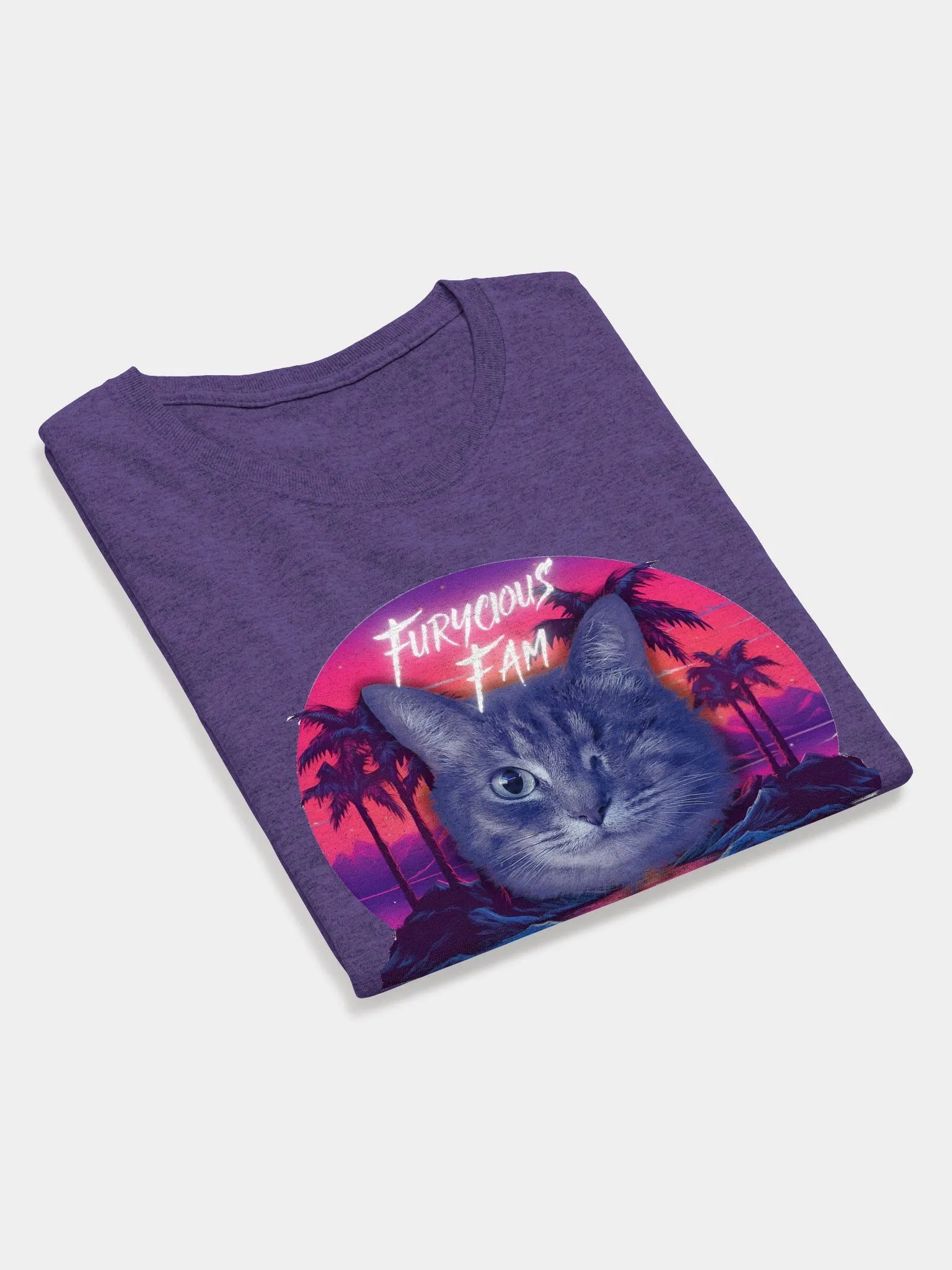 Furycious Fam Womans Sunset T-Shirt product image (3)