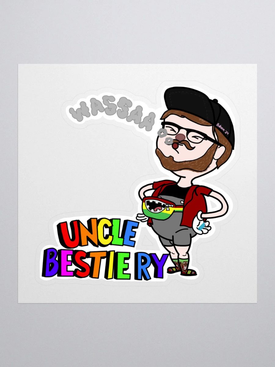Uncle Bestie Ry Sticker product image (2)