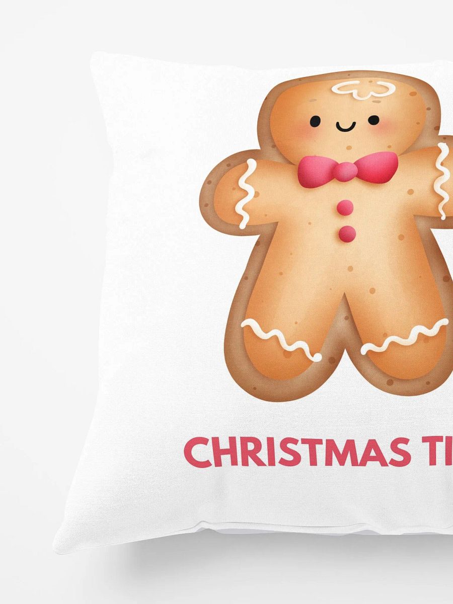 Christmas Time Gingerbread Man Pillow product image (2)