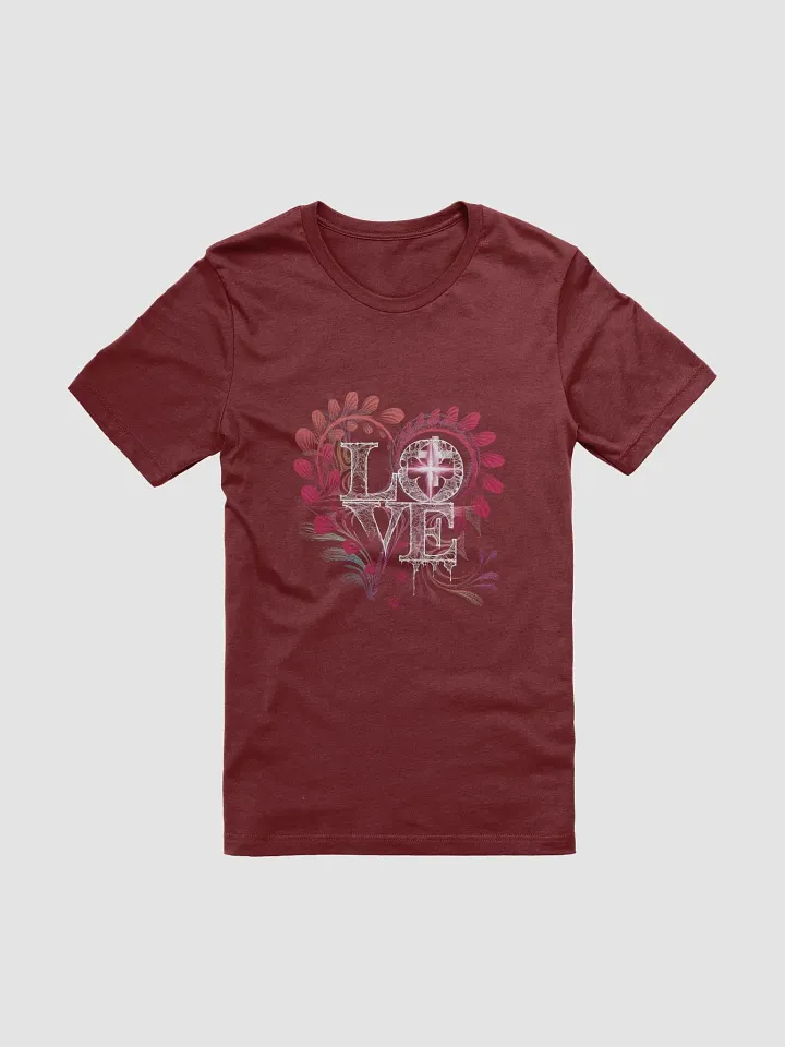 Floral Love Love of Christ Ornate T-Shirt product image (1)