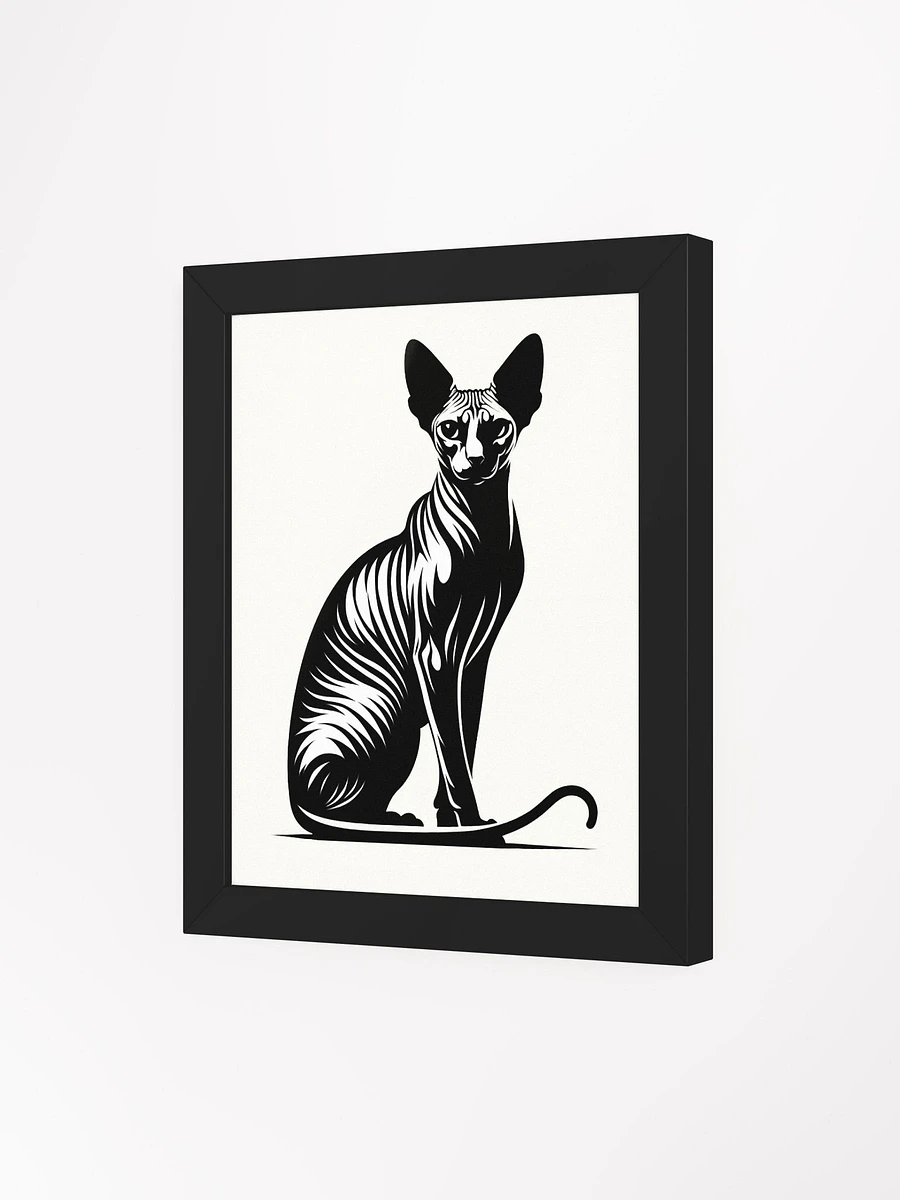 Framed High-Quality Matte Poster (in): Sphynx product image (80)