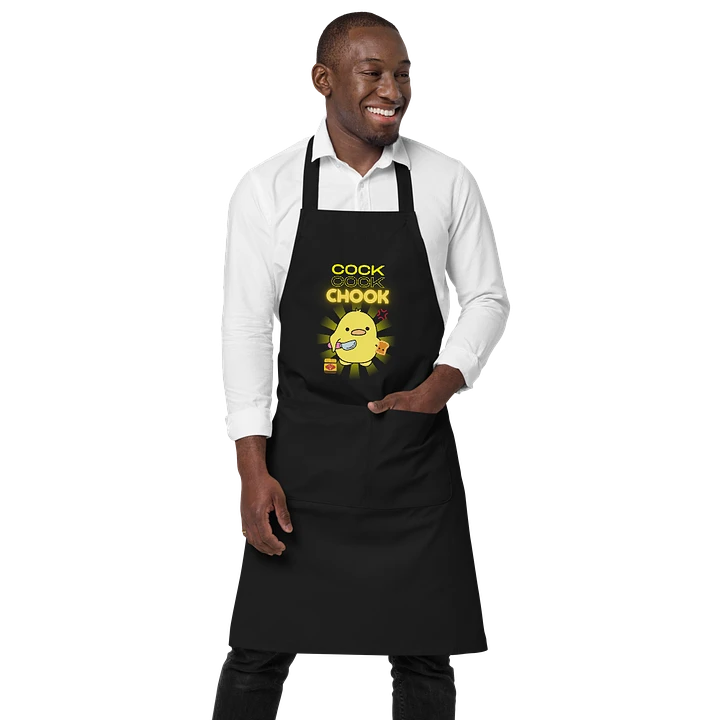 COCK COCK CHOOK APRON product image (1)