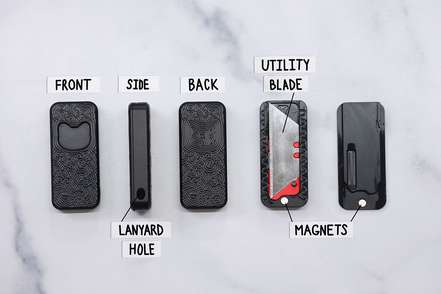 Evan and Katelyn Fidget Blade Box Opener product image (6)