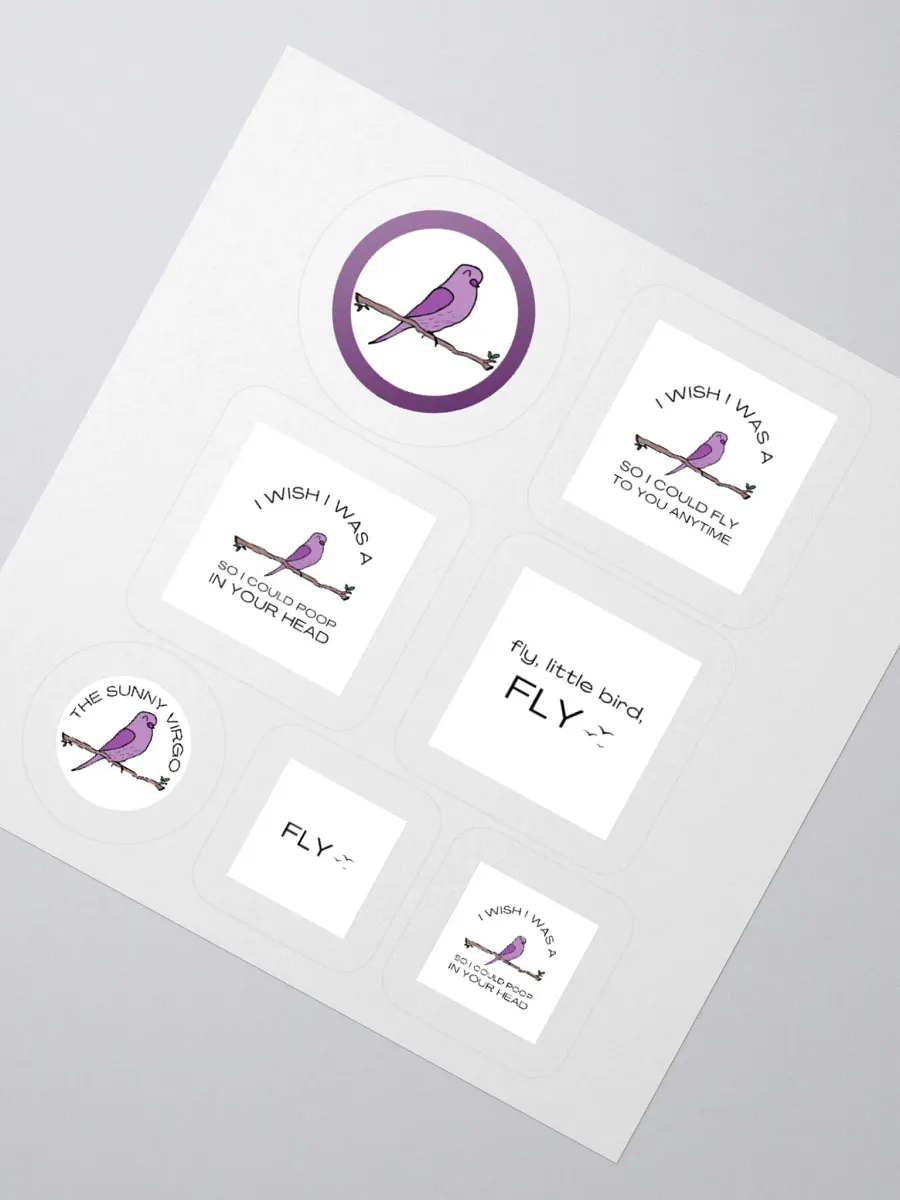 Poop, Fly, Repeat: The Sticker Pad product image (3)