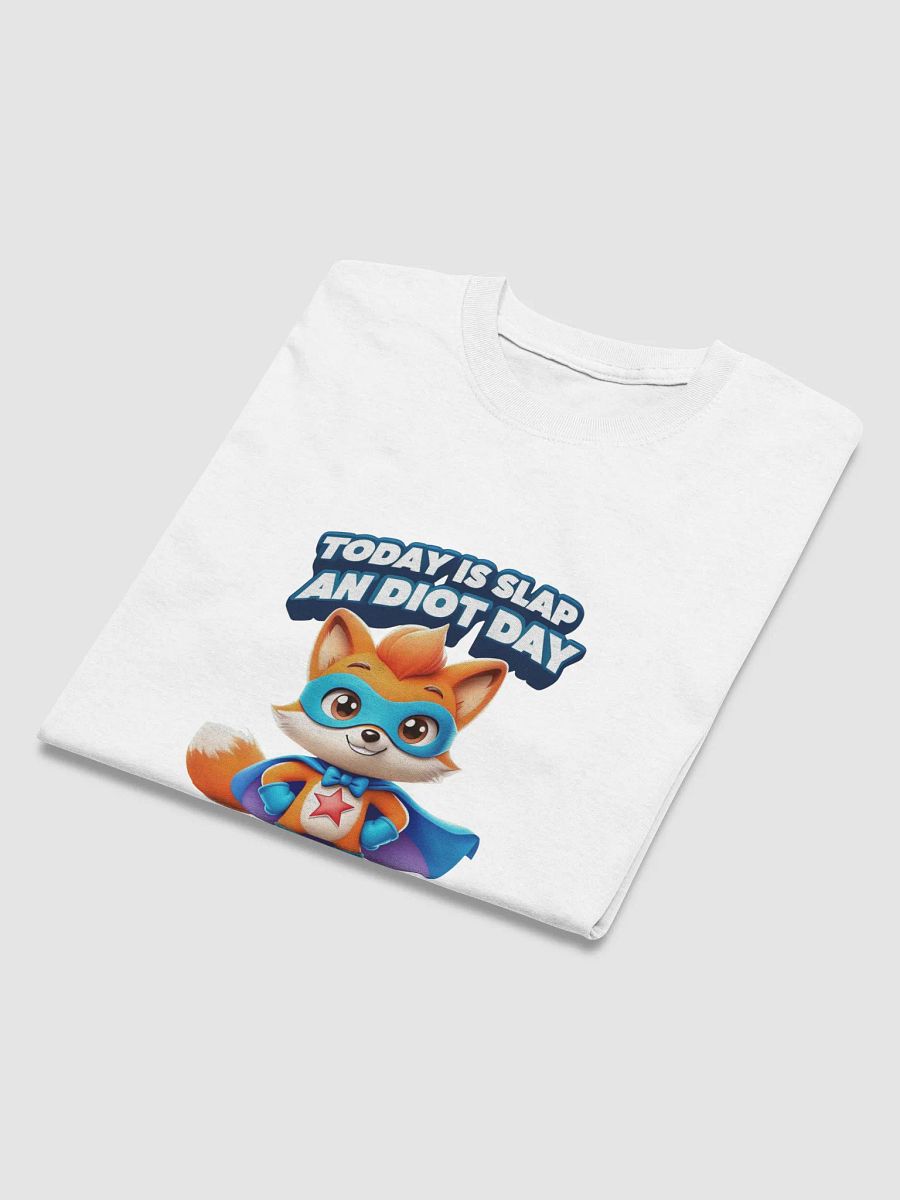 Superhero Fox - Slap An Idiot T-Shirt product image (5)
