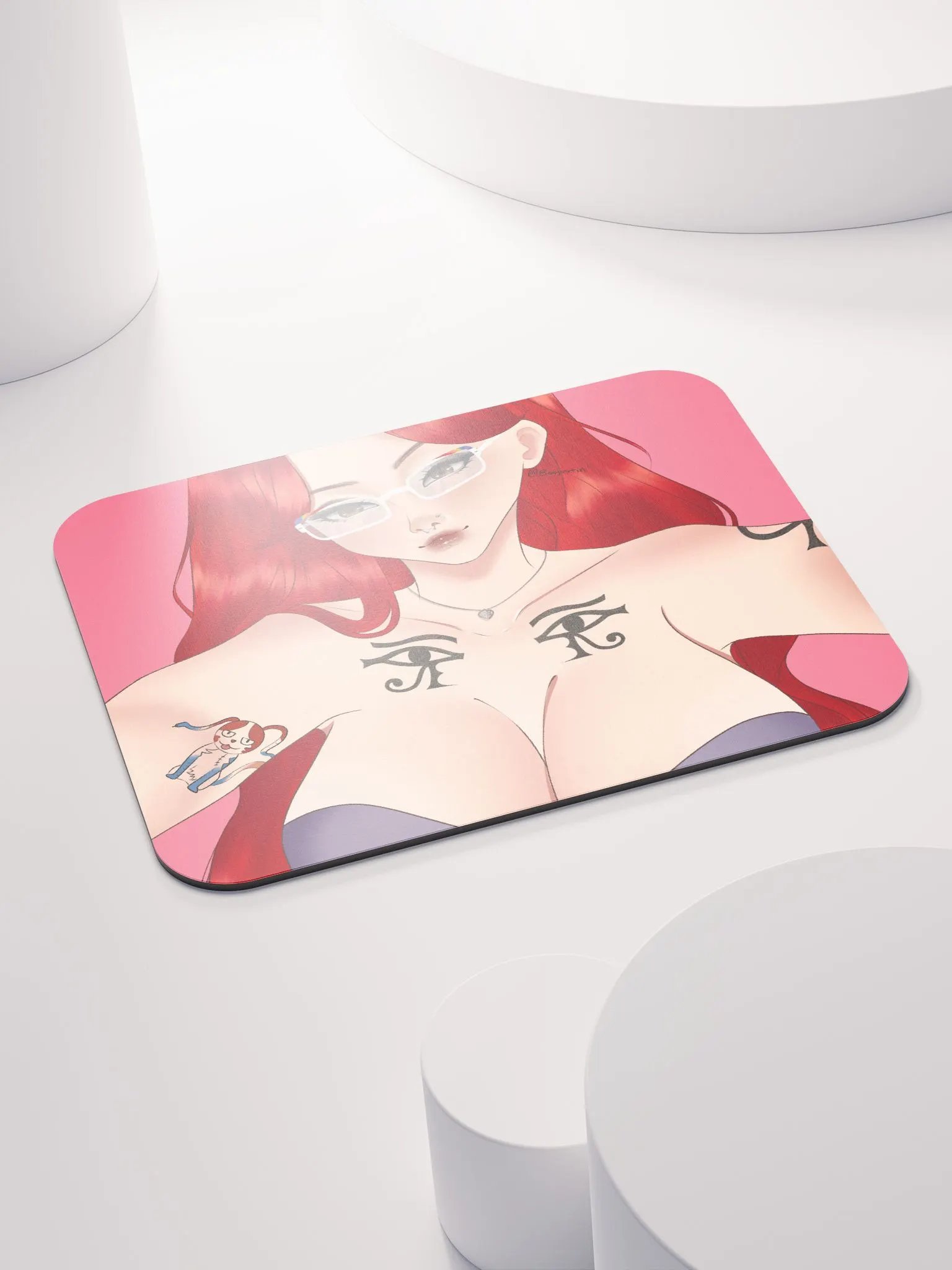 Elfin Hug Mousepad Art by Boojustin on Twitch!!! product image (4)