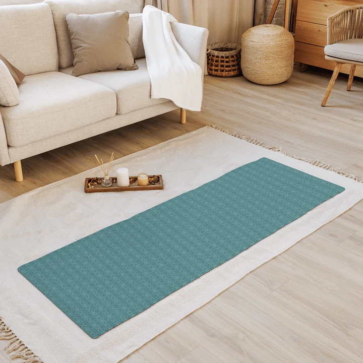 Elegant blue 1 Yoga Mat product image (1)