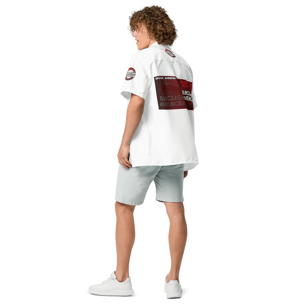 English Avenger Logo Graphic Hawaiian Shirt product image (6)