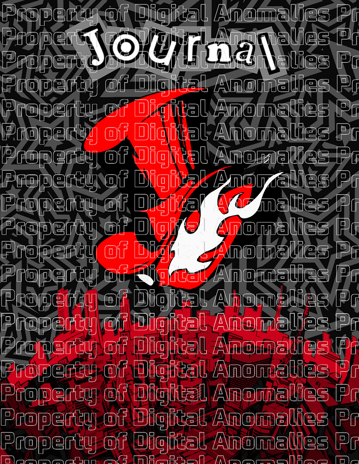 Phantom Theives Journal for PDF Editor Apps (GoodNotes, Xodo, Adobe Acrobat, etc.) product image (1)