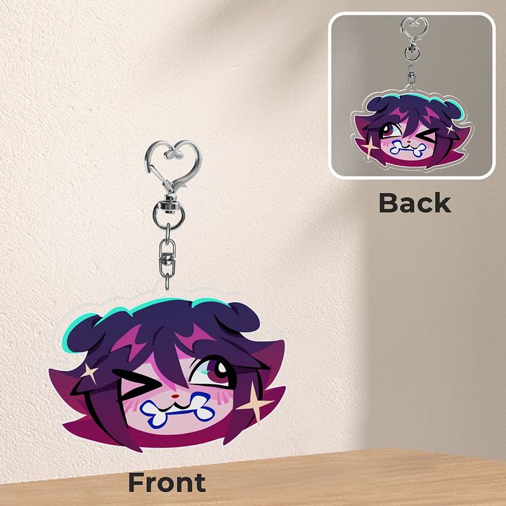 Happy Velvet Keychain product image (2)