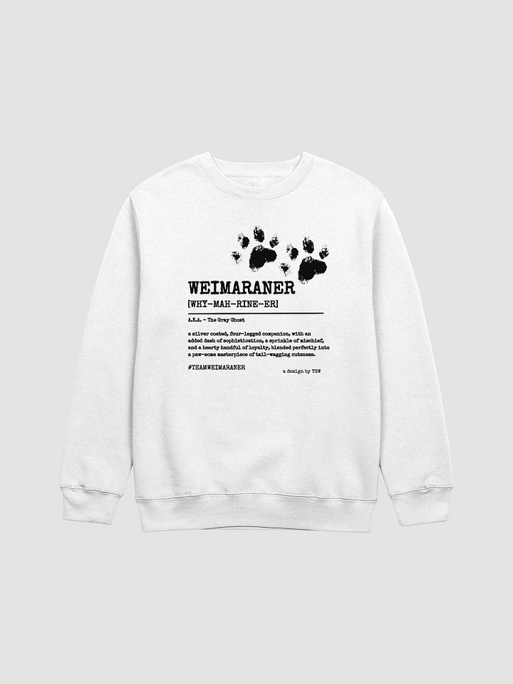 Definition of Weimaraner V2 - Lane Seven Premium Crewneck Sweatshirt product image (2)