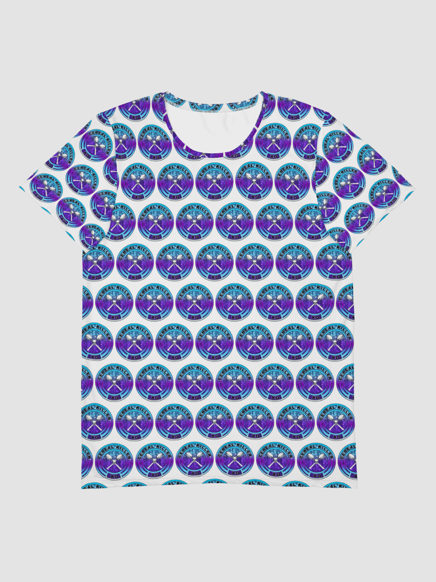 [The Cereal Bowl] All-Over Print Athletic T-Shirt AOP AOP103 . product image (1)