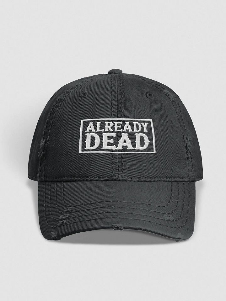 Already Dead Distressed Dad Cap product image (1)