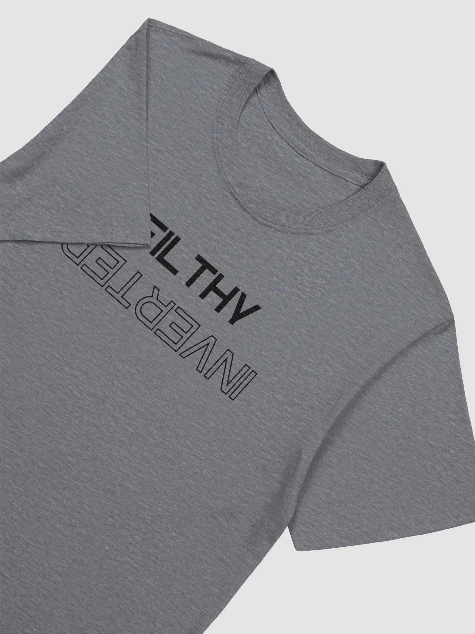 FILTHY INVERTER BLACK FONT T-SHIRT product image (3)