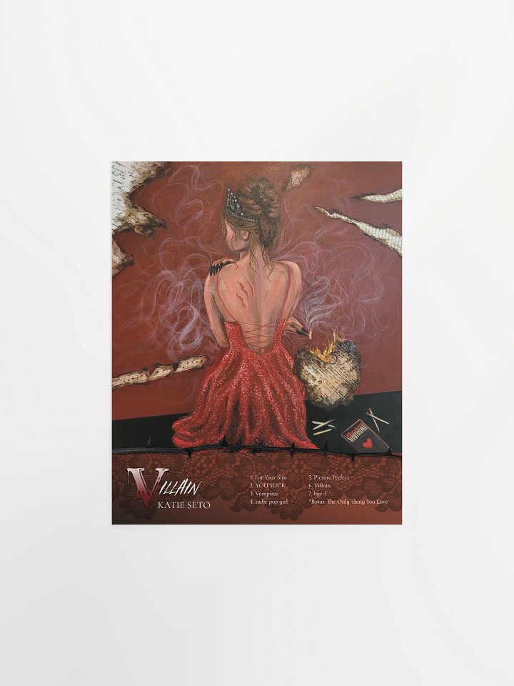 Villain EP Portrait Art Print product image (3)
