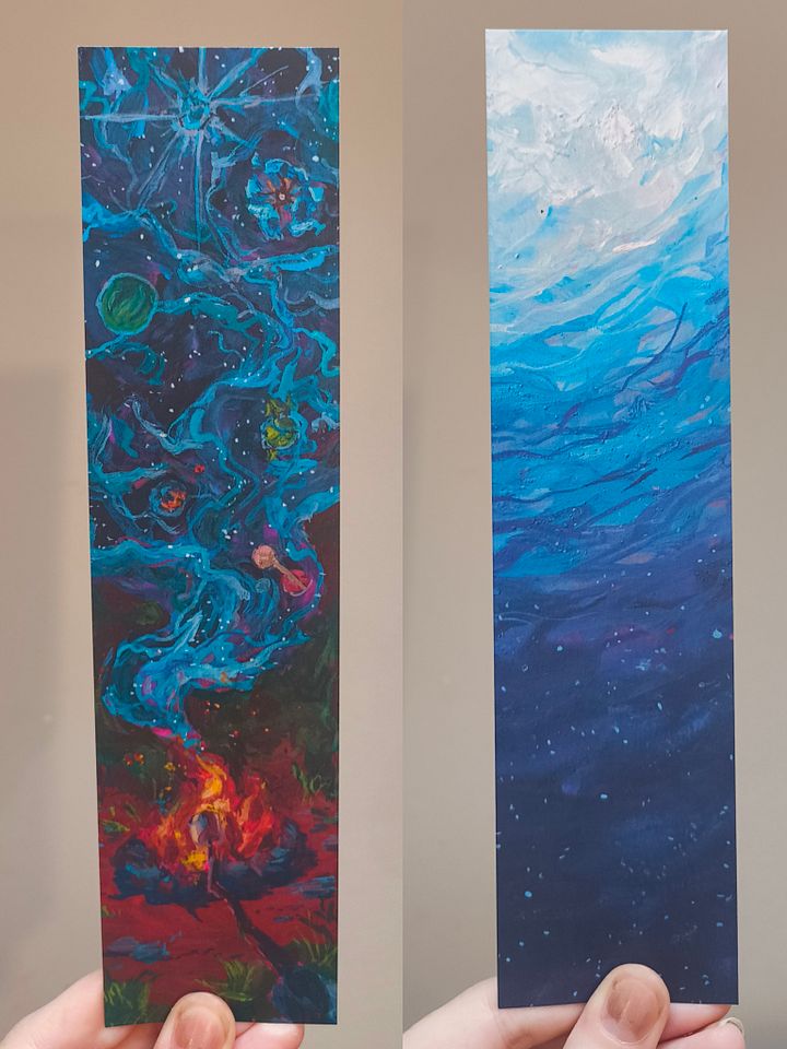 doublesided bookmark - long product image (2)