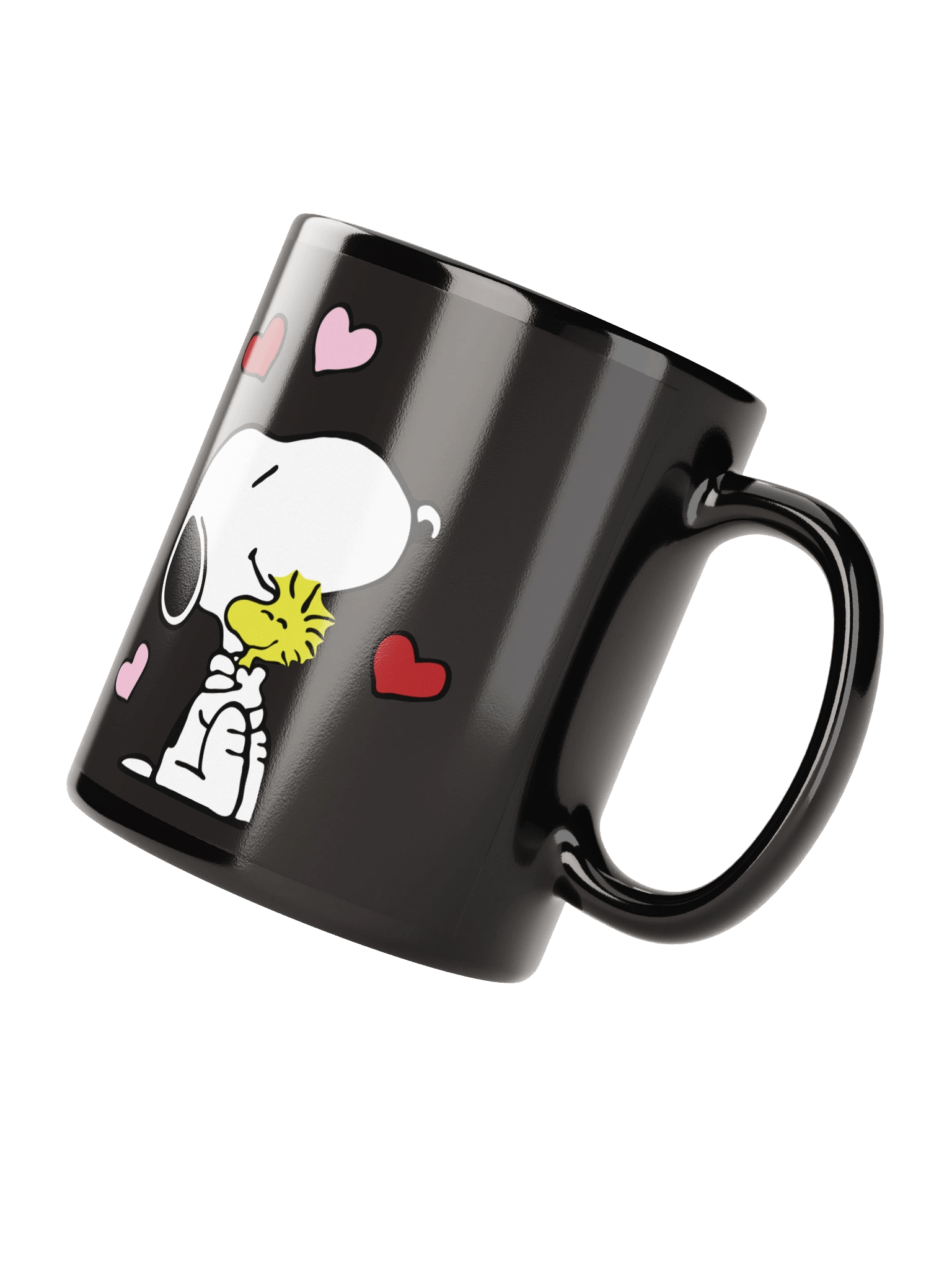 💖 Snoopy & Woodstock Hug Mug – Cozy Sips, Classic Love product image (4)