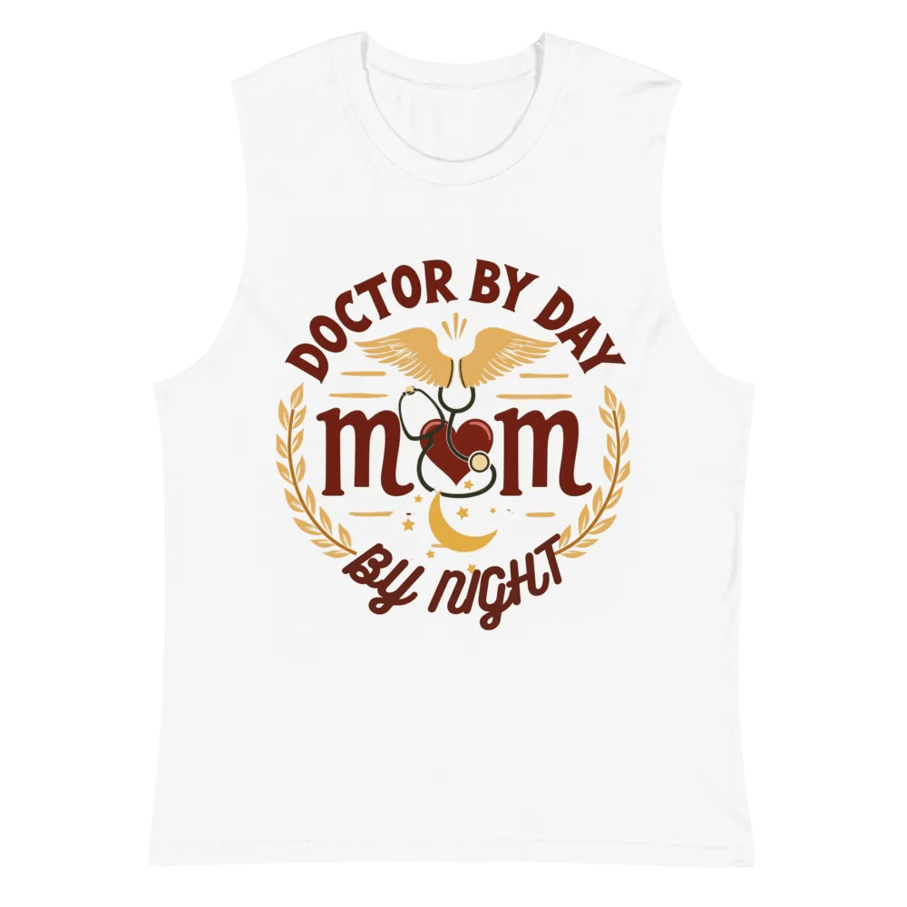 Doctor Mom, Night Shift Hero, Muscle Tank product image (6)
