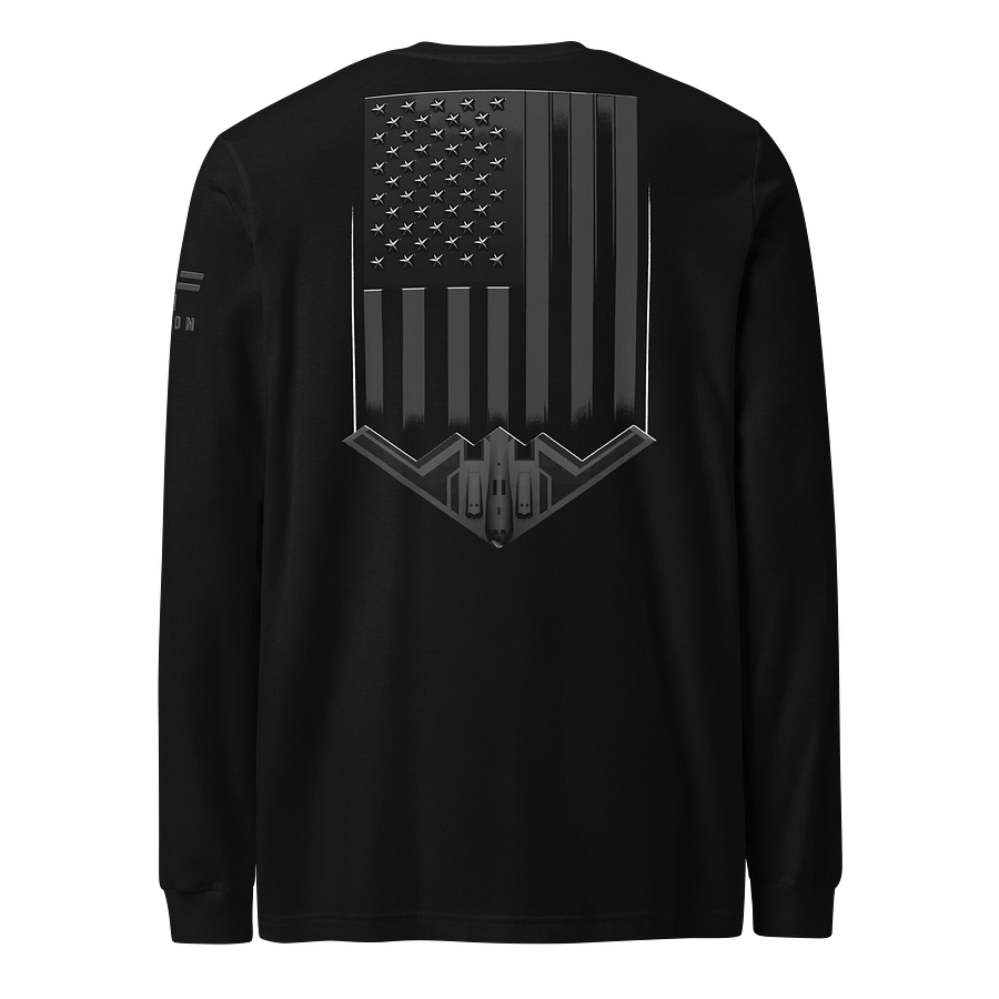 Stealth Bomber Flag Long Sleeve product image (1)