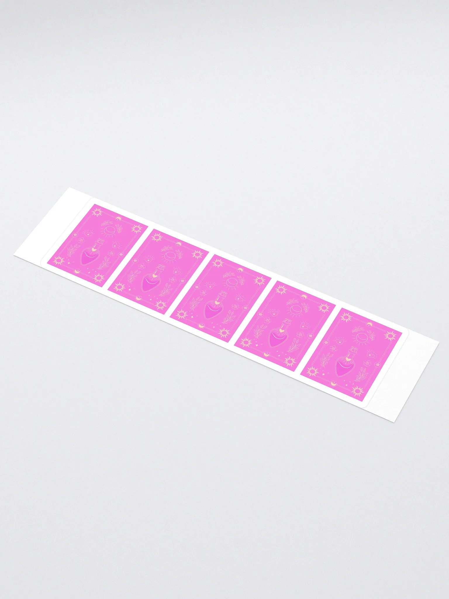 Pink Magic Potion Tarot Card Sticker Set product image (1)