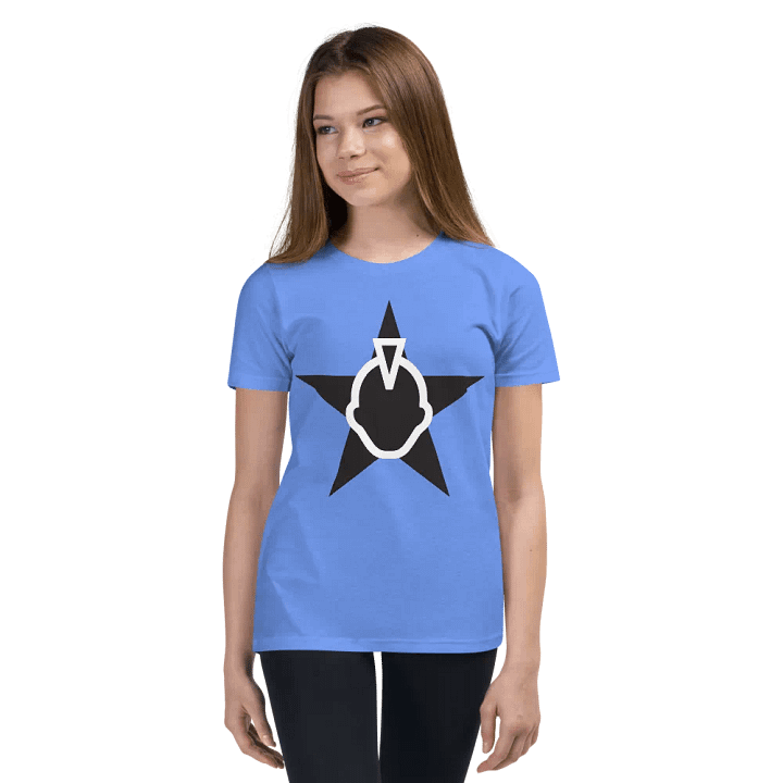 Youth Flipside Star Classic Cotton T-Shirt product image (18)