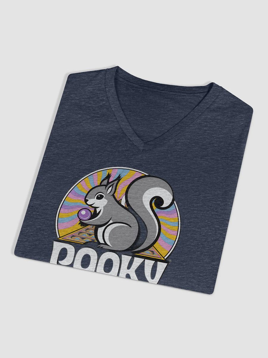 Pooky's Playful Purple Ball V-Neck Tee product image (3)