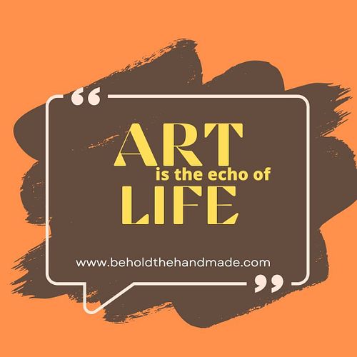 Crafting beauty from the canvas of existence, where every stroke reflects the vibrancy of our spirit. 🎨 Art is the echo of li...