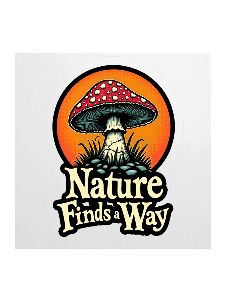 Nature Finds A Way Sticker product image (1)