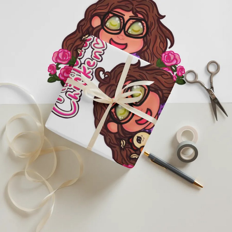 Whimsical Dudachicken Wrapping Paper Set product image (12)