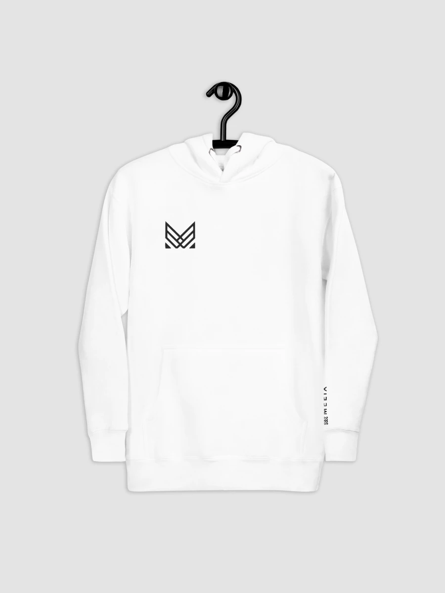 Hoodie - Embroidered Logo White product image (5)