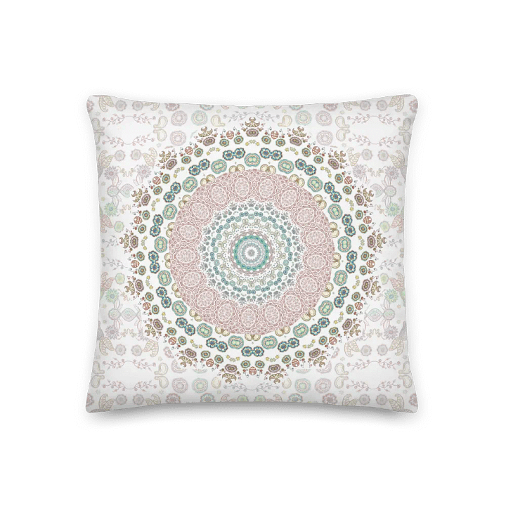 Symmetrical Serenity Mandala Pillow product image (1)