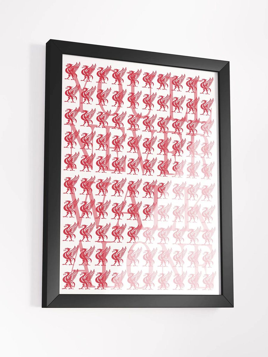 Liverpool FC - You'll Never Walk Alone - Framed High-Quality Matte Poster product image (3)
