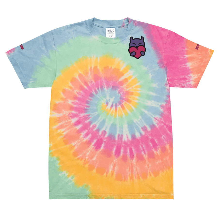 Tie Dyed Jeffrey Heart Shirt product image (11)