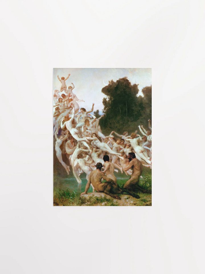 ''Les Oréades'' by William-Adolphe Bouguereau Poster product image (1)