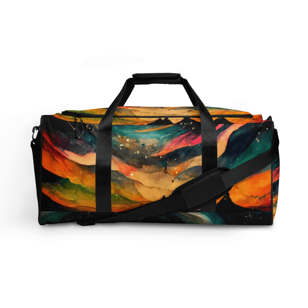 Cosmic Waves Custom Duffle Bag product image (1)