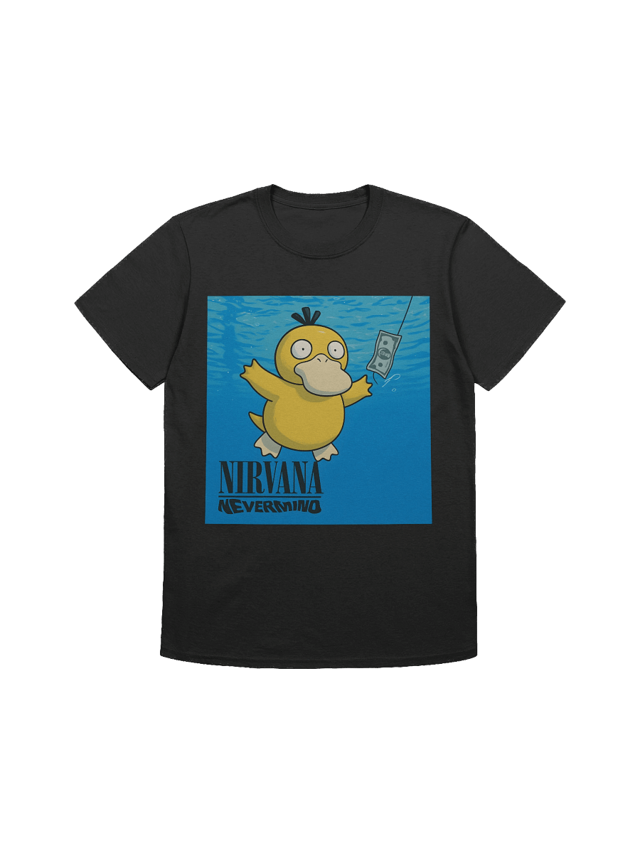 Psyduck × Nirvana Nevermind Parody T-Shirt – Pokémon Meme Tee product image (7)