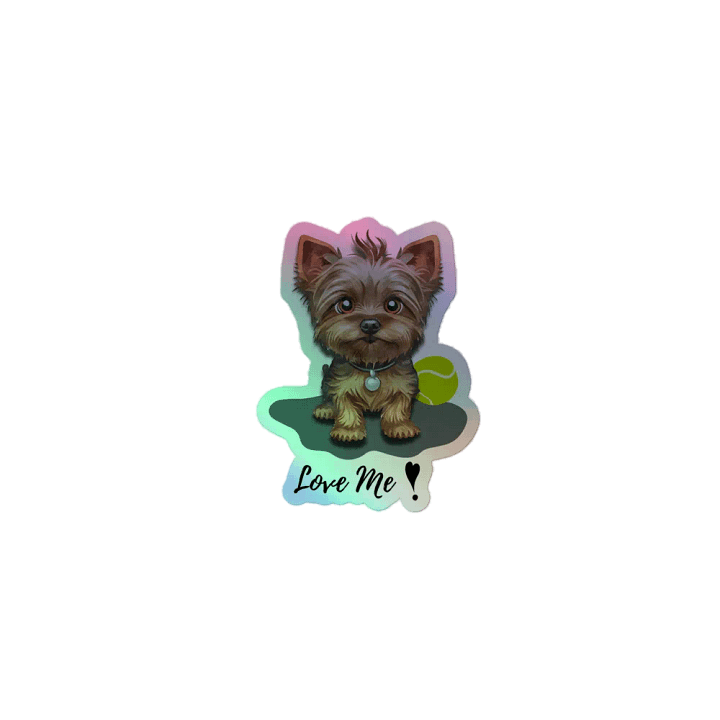 Cute Dog Holographic Sticker Pack product image (1)