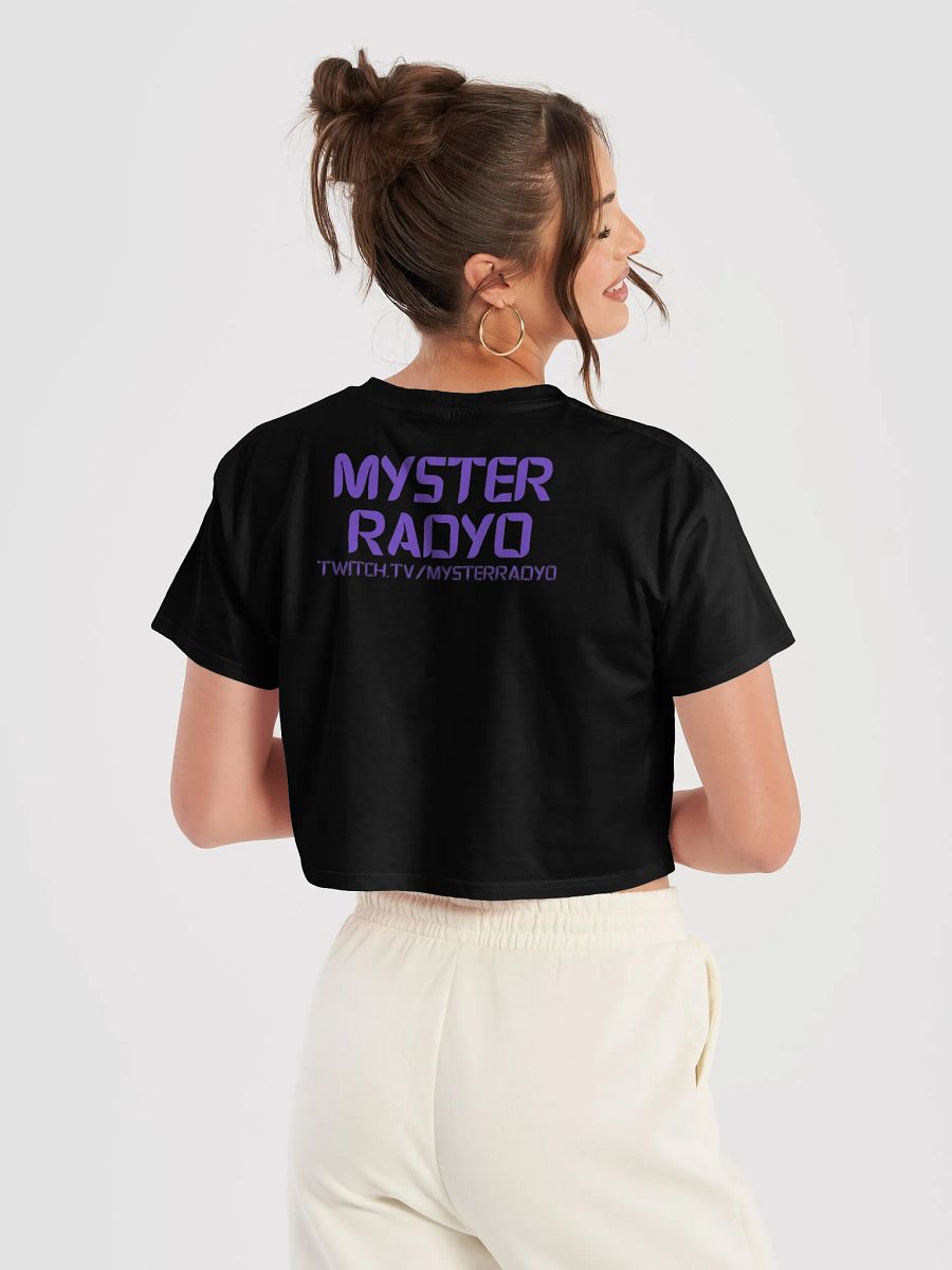 Myster Radyo Crop Top – "Front Logo, Backstory Included" product image (7)