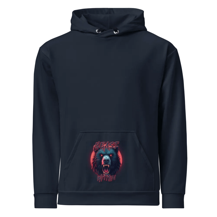 Novelty Bear Beast Within Hoodie AOP (All Over Print) product image (12)